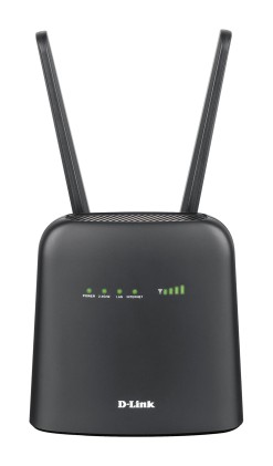 D-Link Router 4G +N300 Wireless, 2 Porte Gigabit, 2 Antenne Esterne + 2 Interne, Wlan Ieee 802.11N 2X2