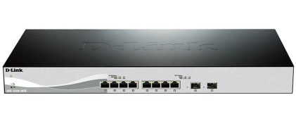 D-Link DXS-1210-10TS switch di rete Gestito L2/L3 10G Ethernet (100/1000/10000) 1U Nero, Argento