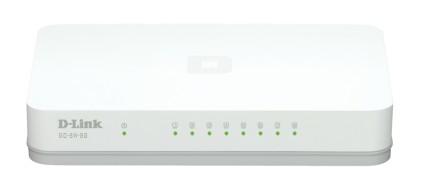 Switch Ethernet D-Link non gestito, 10MBPS, 100 MBPS, 1000 MBPS, 8 porte