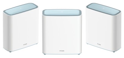 D-Link Router Mesh Wi-Fi 6 Eagle Pro Ai Ax3200 (3-Pack) Dual Band Wpa3