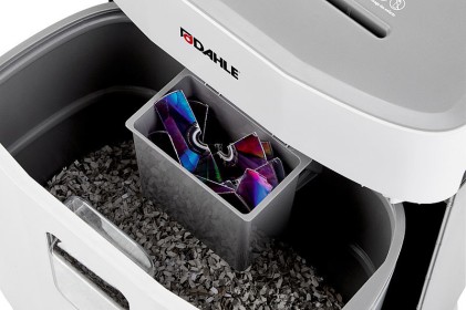 Dahle PS 240 distruggi documenti Triturazione incrociata 65 dB Nero, Grigio