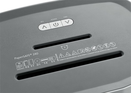 Dahle PS 240 distruggi documenti Triturazione incrociata 65 dB Nero, Grigio