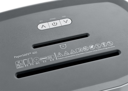 Dahle PS 420 distruggi documenti Triturazione incrociata 60 dB Nero, Grigio