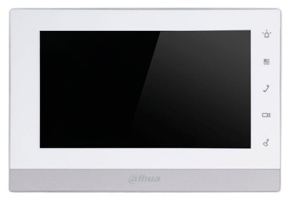 Videocitofono Unit&agrave;, Interna 7" Bianco/Silver Ip