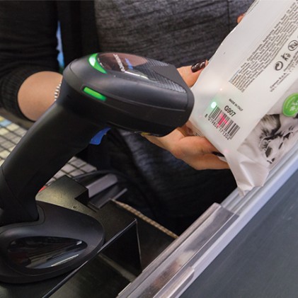 Datalogic Lettore Codice A Barre 4520 2D Kit Con Cavo Usb E Stand Inclusi