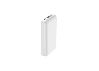 DCU Tecnologic Power Bank Magsafe PD20W & QC 22,5W 5.000Mah - Ricarica Veloce e Magnetica per iPhone 14, 13, 12 e Airpods - Leggero e Compatto - Colore Bianco