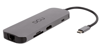 DCU Advance Tecnologic 391166 hub di interfaccia USB tipo-C 1000 Mbit/s Grigio