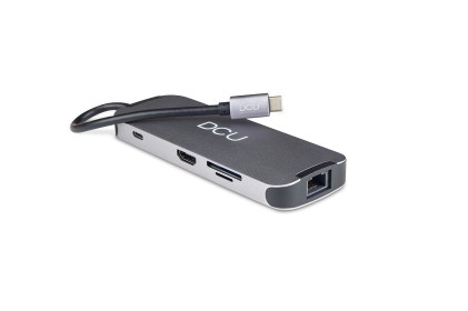 DCU Advance Tecnologic 391166 hub di interfaccia USB tipo-C 1000 Mbit/s Grigio