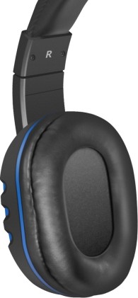 Cuffie da gaming Defender Warhead G-160 nero+blu, cavo 2,5 m