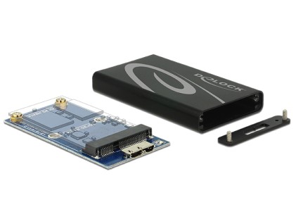 DELOCK External Enclosure mSATA SSD > USB 3.0