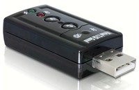 DELOCK 61645 Delock USB sound card 7.1 (virtual) USB 2.0