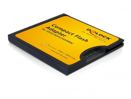 DELOCK Compact Flash Adapter for SD / MMC Memory Cards