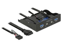 DELOCK 3.5 Front Panel > 2 x USB 3.0 + HD-Audio