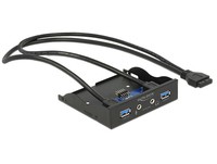 DELOCK 3.5 Front Panel > 2 x USB 3.0 + HD-Audio