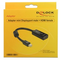 DELOCK adaptor miniDisplay Port-St > HDMI-Bu