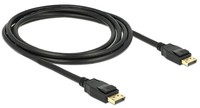 DELOCK Cable Displayport 1.2 male > Displayport male 4K 2 m