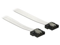 DELOCK 83830 Delock Cable SATA FLEXI 6 Gb/s 10 cm white metal