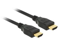 DELOCK Cable High Speed HDMI with Ethernet HDMI A male > HDMI A male 4K 1 m