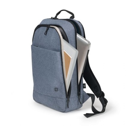 Dicota Zaino Eco Slim Motion 13 - 15.6, Blue Jeans