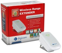 Digicom Wifi Extender 300M Porta Ethernet 10/100 Con Indicatore Led