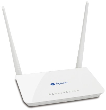 Digicom Router Adsl2/2+ 300N 4 Porte 10/100 1 Porta Per Chiavetta 3G/4G