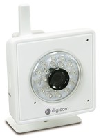 Digicom Ip Camera Hd 1Mpx Wireless Uso Interno Sensore Ir Risoluzione 1280X720 1 Porta Lan 10/100 Slot Per Sd Card