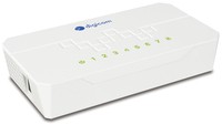 Digicom Switch 8 Porte 10/100 Compatto Bianco