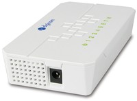 Digicom Switch 8 Porte 10/100 Compatto Bianco