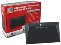 Digicom Router Vdsl/Adsl N300 1Xusb2.0 Funzioni Server/Dnla 4Xlan 10/100 Tasto On/Off Wireless E Wps