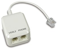 Digicom Filtro Adsl/Vdsl Rj11 (8E4600) Colore Bianco