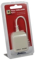 Digicom Filtro Adsl/Vdsl Rj11 (8E4600) Colore Bianco