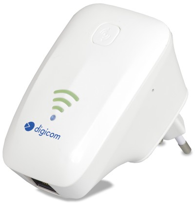 Digicom Wifi Smart Range Extender N300 1X10/100 Ethernet