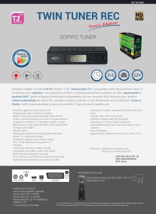 Decoder Digiquest Twin Tuner Small Edition Ricd1201_Se