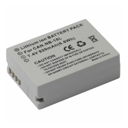 Batteria Fotocamera Dorr Equivalente Nb 10L( Canonhs40 50 G1 15) 98005