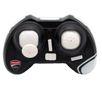 Dromocopter Drone Ducaticorse Nero Batteria Li-Po 5Min Di Volo Cavo Usb X Ricarica Set 4Pz Eliche Ricambio