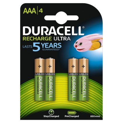 Batterie Ministilo Ricaricabili Duracell Duracell Ric.Aaa Bl 4 Staycha