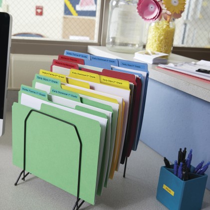 ORIGINALE DYMO Nastro Nero su giallo S0720730 40918 9mm x 7m, nastro standard D1