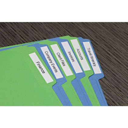 ORIGINALE DYMO Nastro Nero su bianco S0720780 43613 6mm x 7m, nastro standard D1