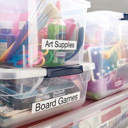 ORIGINALE DYMO Nastro Nero su bianco S0720930 53713 24mm x 7m, Nastro-D1-Standard