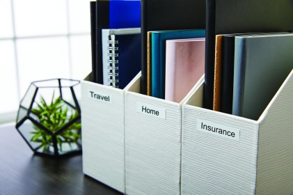 ORIGINALE DYMO Etichette S0722480 99019 Etichette per raccoglitori, 190x59mm, bianco, 1x110 Etichette