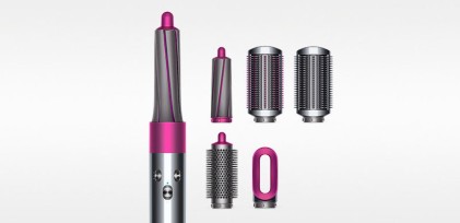 Piastra Per Capelli Airwrap Dyson Complete Special Nichel Red
