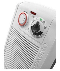 Termoventilatore De Longhi 0114431009 Caldobagno Hbc 3052T Bianco E Gr