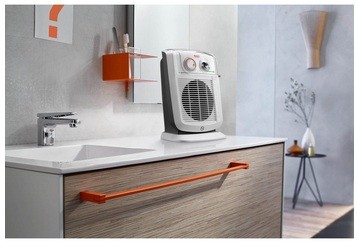 Termoventilatore De Longhi 0114431009 Caldobagno Hbc 3052T Bianco E Gr