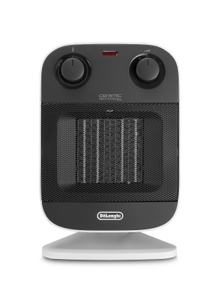 Termoventilatore De Longhi 0114651000 Bend Line Hfx60C20 Nero E Bianco