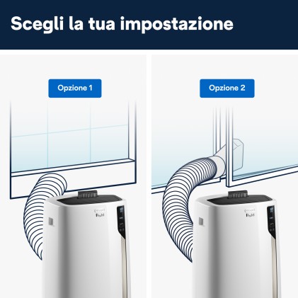 Condizionatore Portatile De Longhi Pinguino Pac El98 Eco Real Feel 015