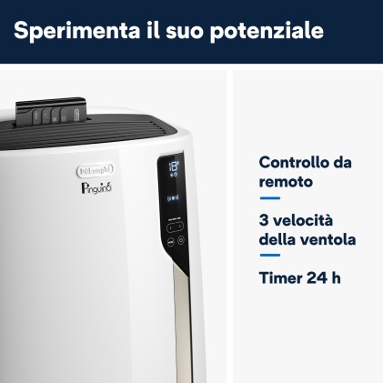 Condizionatore Portatile De Longhi Pinguino Pac El98 Eco Real Feel 015