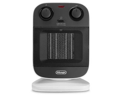 Termoventilatore De Longhi Bend Line Hfx60E20 Nero E Bianco