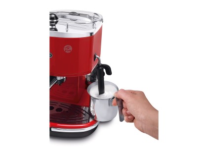 Macchina Caffи Espresso De Longhi Eco311.R Icona Classic Pump Rosso Sc
