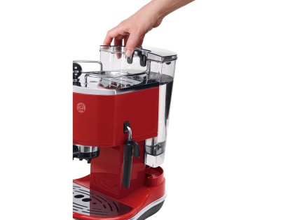 Macchina Caffи Espresso De Longhi Eco311.R Icona Classic Pump Rosso Sc