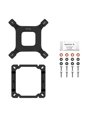 Deepcool Dissipatore raffreddamento CPU AG400 V2 ARGB Nero